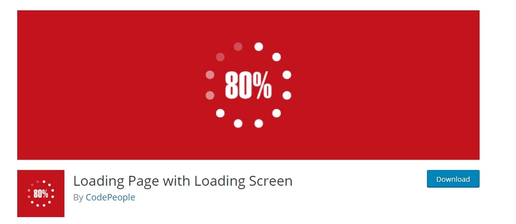 Плагин Loading Page with Loading Screen